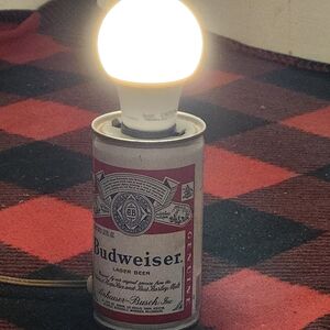 Budweiser Novelty Lamp with White Bulb